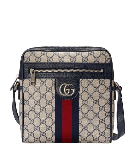 gucci blue messenger bag|best Gucci Messenger bag.